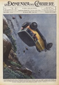 A miraculous leap of death by Achille Beltrame